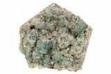 Fluorescent Green Fluorite Cluster - Lady Annabella Mine, England #235371-1